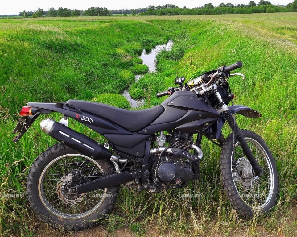 Обзорный отзыв на мой личный мотоцикл Minsk X 200