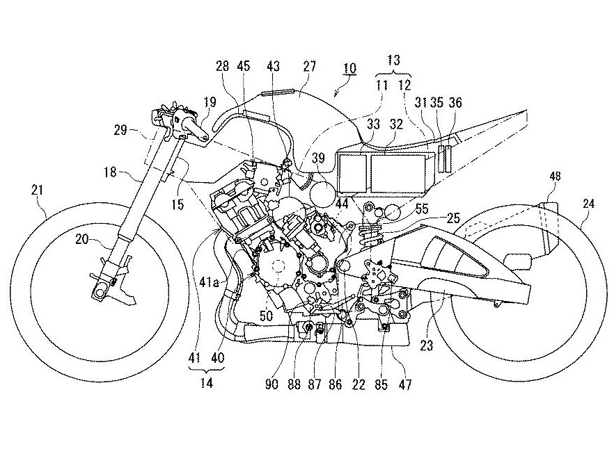 Компания Suzuki анонсировала гибридный мотоцикл