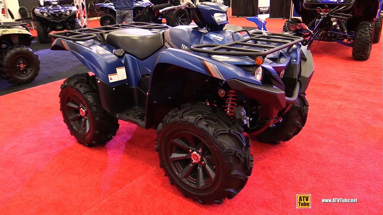 2019 Yamaha Grizzly 700 DAE SE Recreational ATV - Walkaround - 2018 Drummondville ATV Show