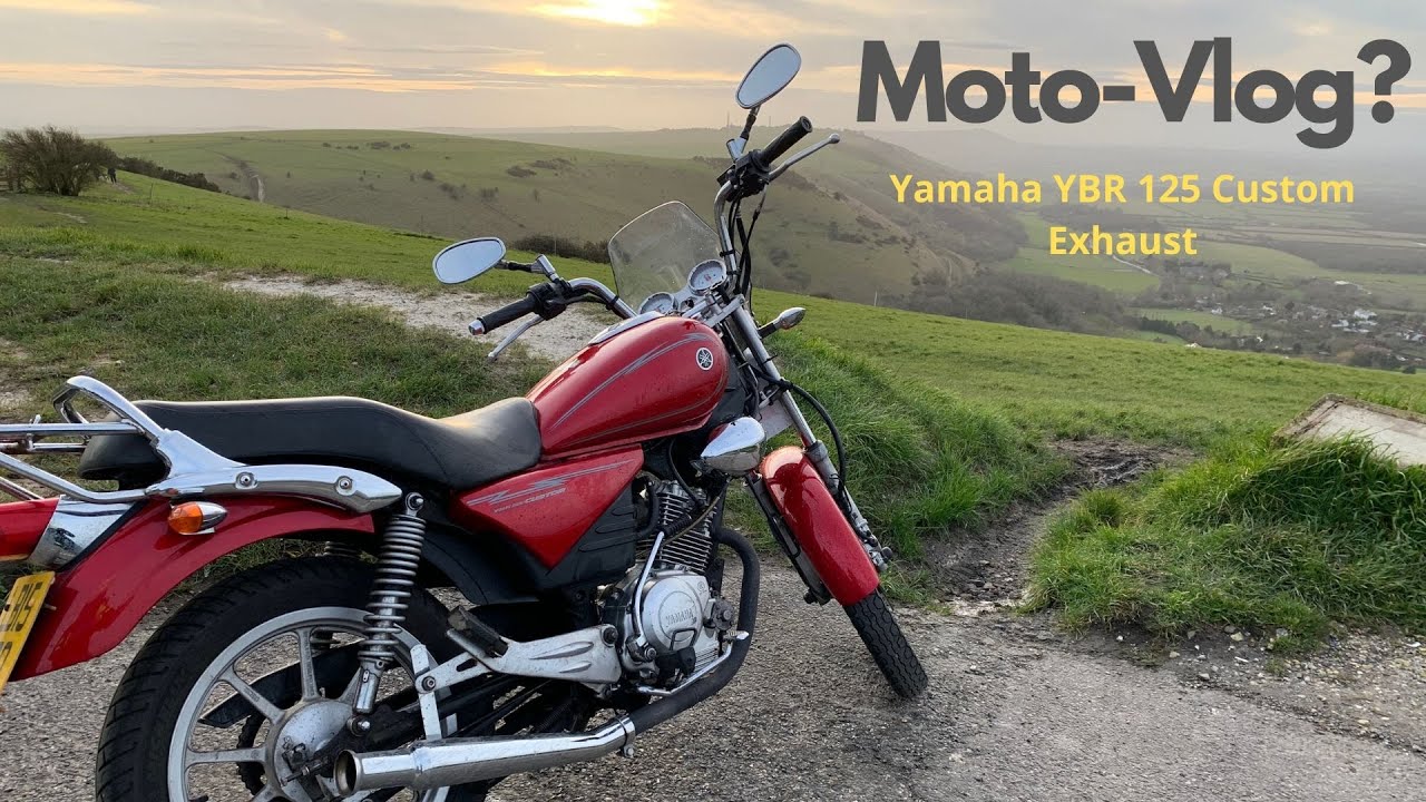 All change! 30 Minute Moto-Vlog ramblings and Yamaha YBR 125 Custom Exhaust modification