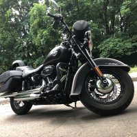 Harley-Davidson Heritage Softail: воспоминания о ретро-мотоцикле