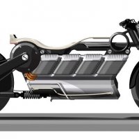 Hera – новый мотоцикл с электрическим двигателем V8 от Curtiss Motorcycles
