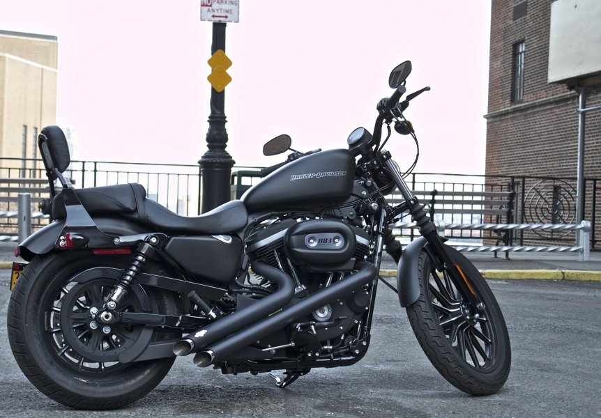 Это Harley-Davidson Sportster! Тест-драйв мотоцикла