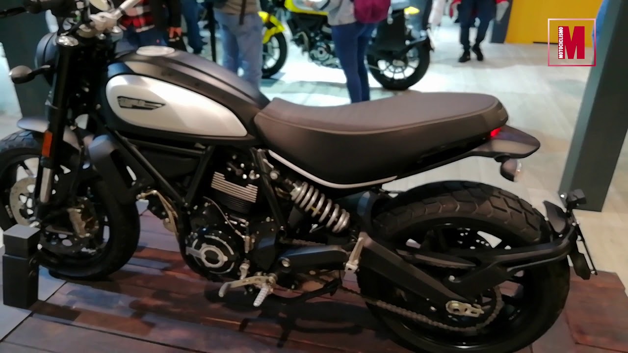 EICMA 2019 Милан мотоцикл Ducati Scrambler Icon Dark