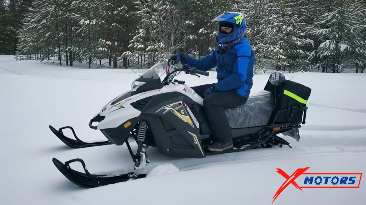 Обзор снегохода STELS Капитан 200 by X-MOTORS