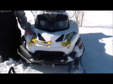 Самый адекватный российский снегоход Стелс Викинг 600 ST