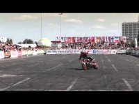 Соревнования на лучший трюк на мотоцикле