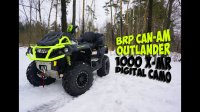 Обзор и тест-драйв BRP Can-Am Outlander 1000 X-MR DIGITAL CAMO