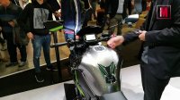 Обзор крупным планом модели Kawasaki Z 900 EICMA 2019