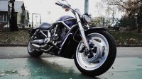 Harley-Davidson V-Rod спортам раздаёт