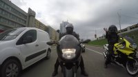 Бэтман, Хищник, Сорвиголова и Феникс на мотоциклах в Минске