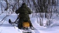 Ирбис Dingo T 125 по рыхлому снегу в Мурманской области 2